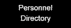 Personnel Directory